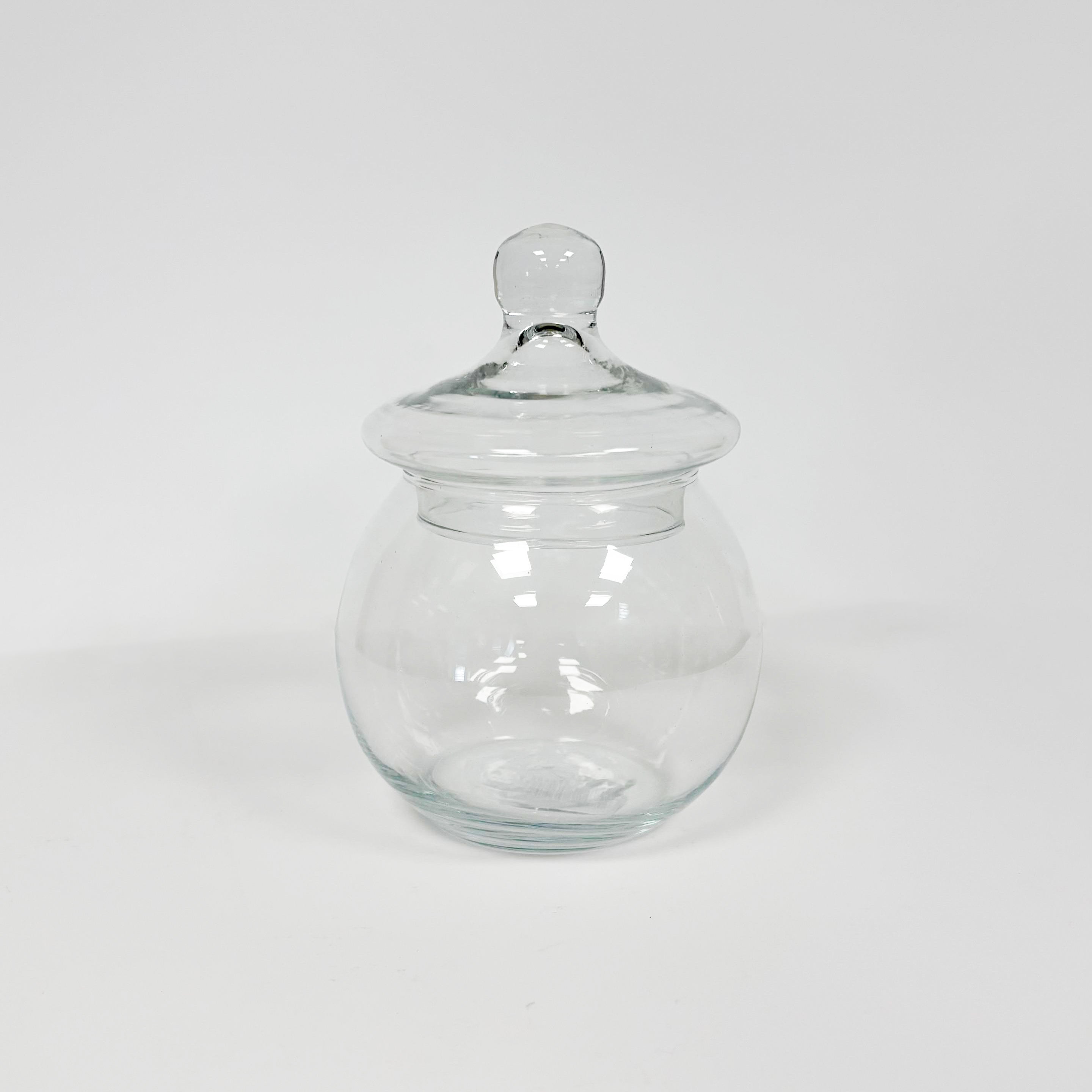 SALDUMU TRAUKS H15CM, D8CM, AR VĀKU, STIKLS