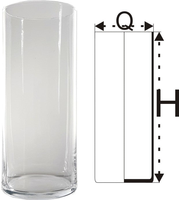 CILINDRS H25.5CM, D10.5CM, STIKLS