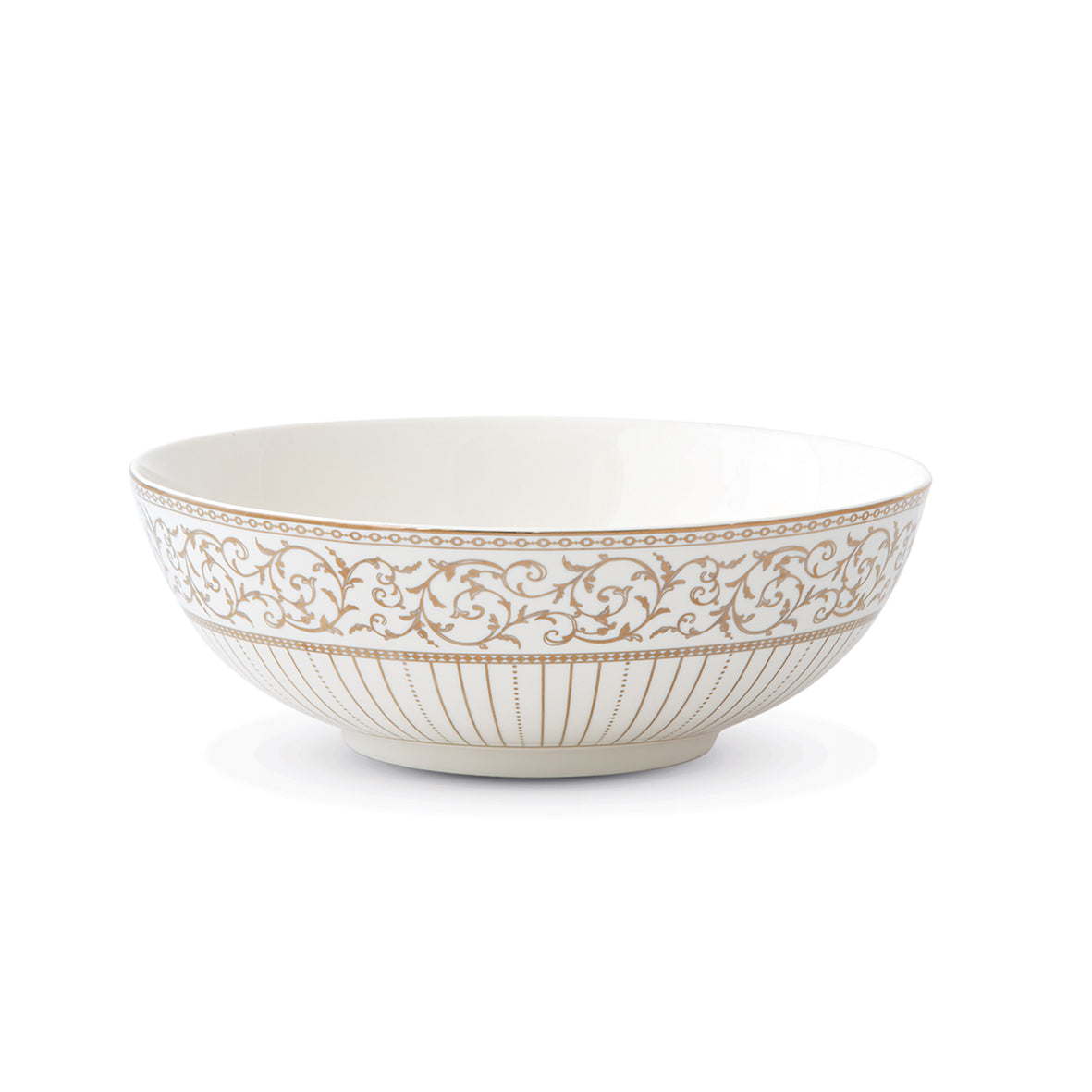 GOLDEN BĻODA 23 CM, PORCELĀNS