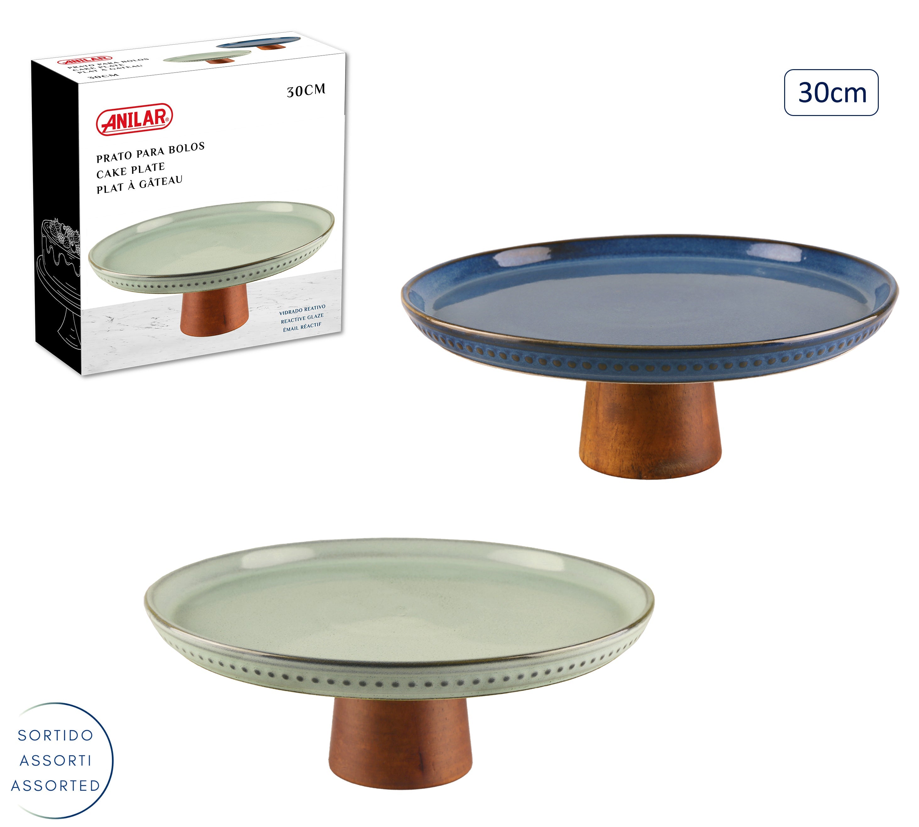 KŪKU ŠĶĪVIS D30CM, UZ KĀJAS, ASORTĒTAS KR., KERAMIKA/KOKS