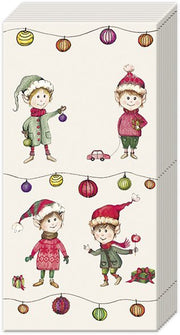 ELVES AT WORK KABATAS LAKATIŅI 21X21CM 20 GAB., 4 SLĀŅU, PAPĪRA