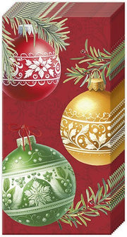 CHRISTMAS BUBBLES KABATAS LAKATIŅI 21x21CM 10GAB, 4SL PAPĪRS