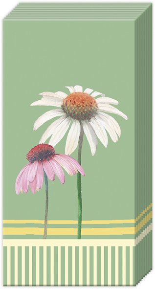 PASTEL FLOWERS KABATAS LAKATIŅI 21x21CM 10GAB, 4SL PAPĪRS