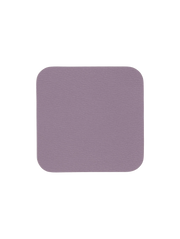 LEATHER OPTIC GALDA PALIKTŅI 10X10CM KOMPL.4GAB, LAVANDA, PVC