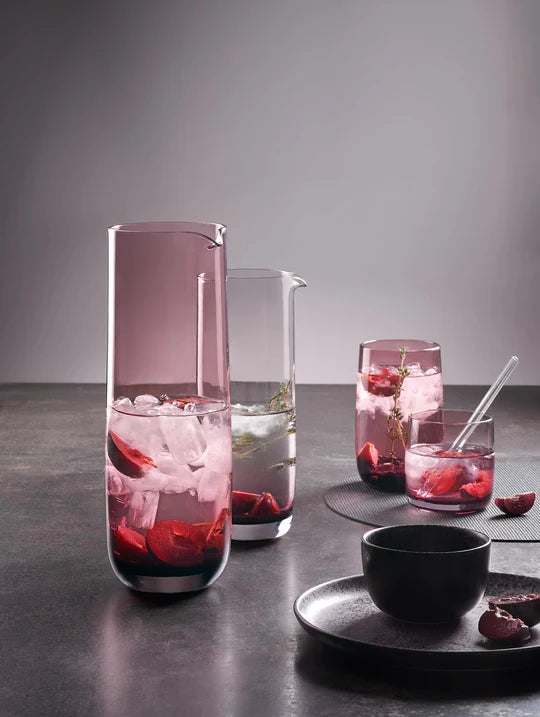 SARABI BERRY KARAFE D. 9,8 CM H. 27 CM, 1,2 L., STIKLS