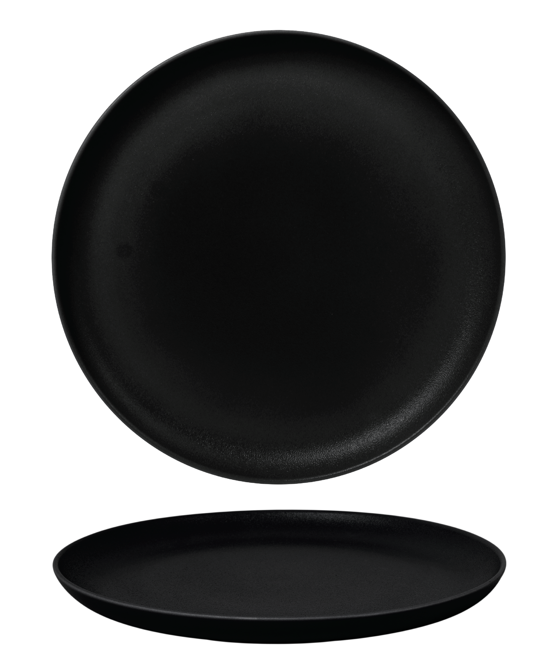 FINE PLUS ŠĶĪVIS 30CM, MELNS, PORCELĀNS