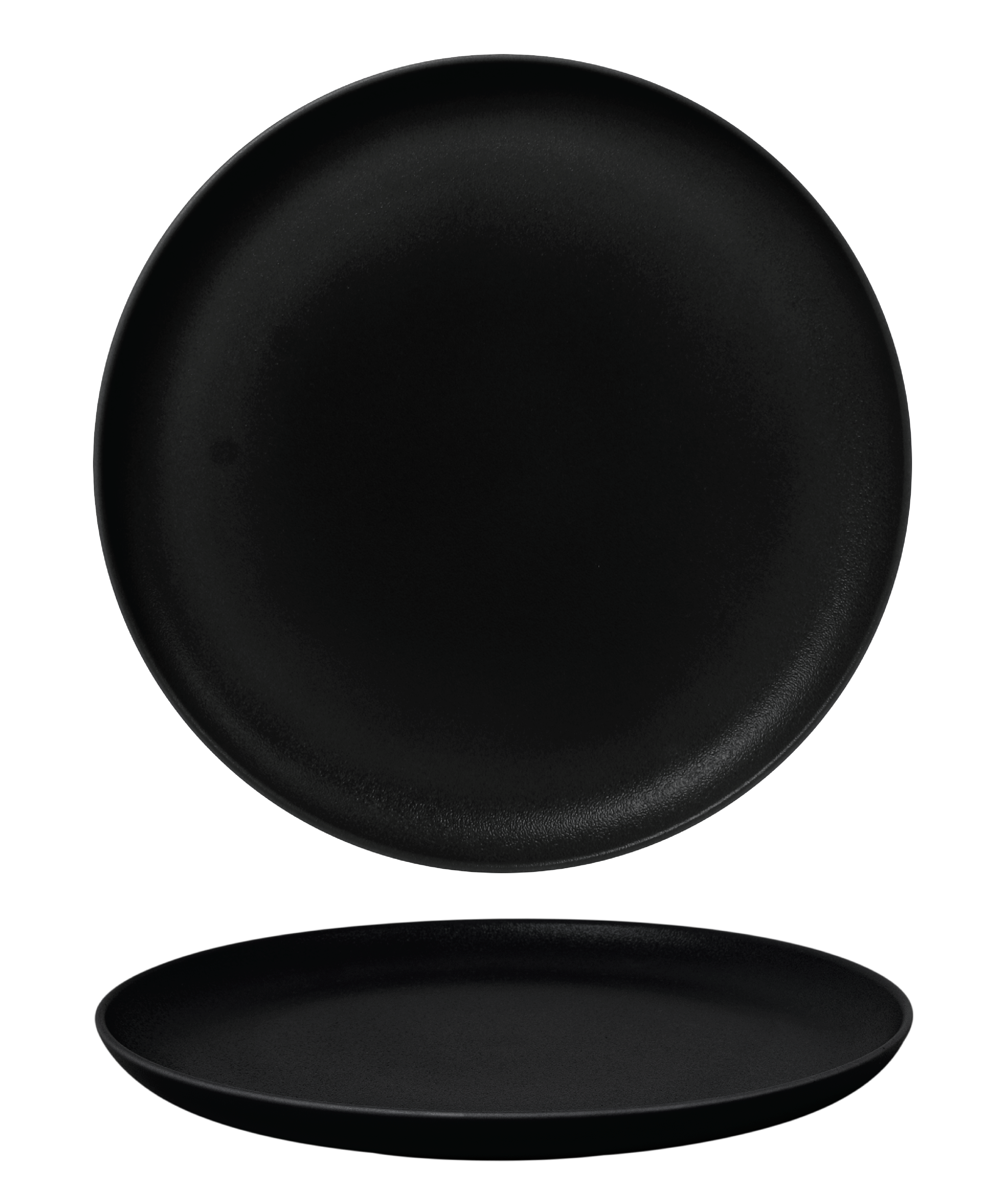 FINE PLUS ŠĶĪVIS 30CM, MELNS, PORCELĀNS