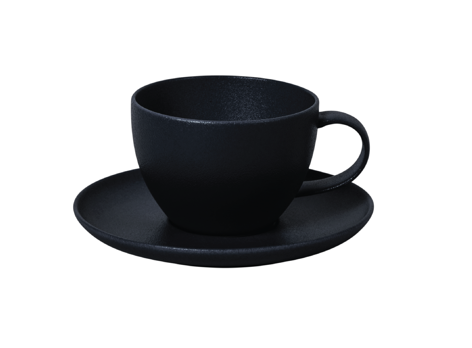 FINE PLUS APAKŠTASE 16CM, MELNA, PORCELĀNS