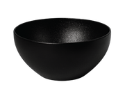FINE PLUS BĻODA 18CM, MELNA, PORCELĀNS