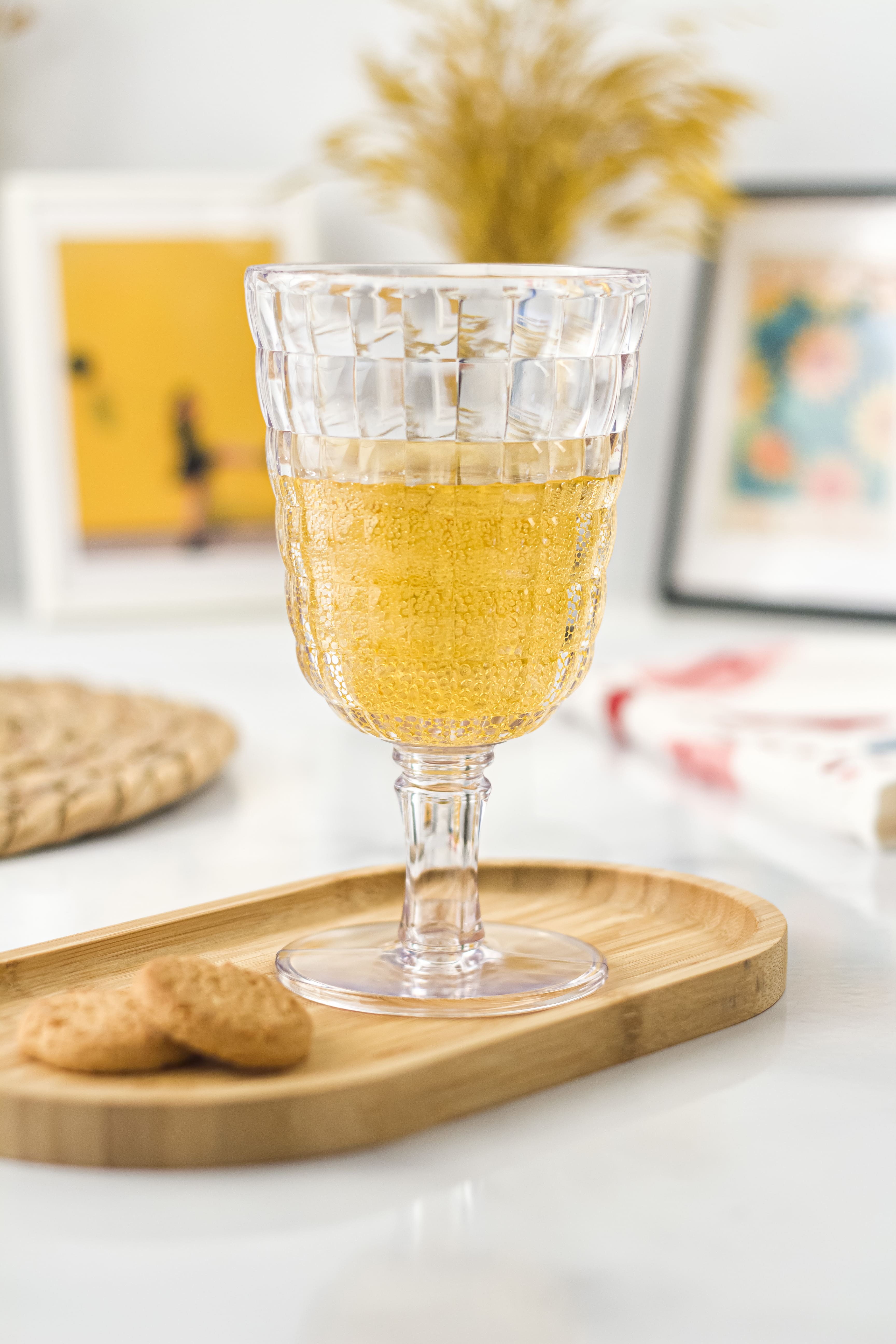 ALLEGRA JUMBO VĪNA GLĀZE 450ML, CAURSPĪDĪGA, AKRILS