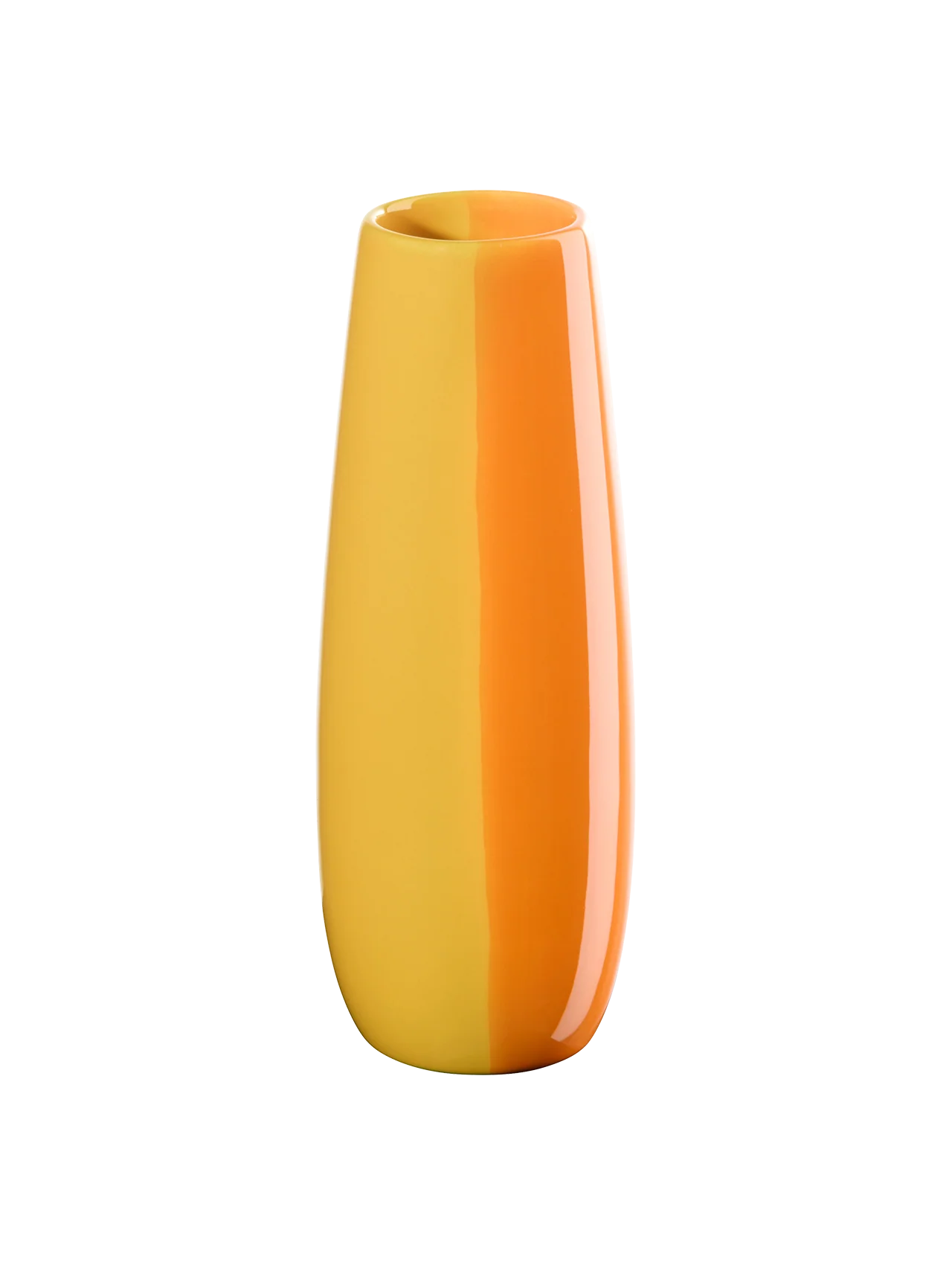 EASE VĀZE D 4,5 CM, H 18 CM, ORANGE , PORCELĀNS