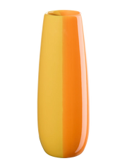 EASE VĀZE D 6 CM, H 25 CM, ORANGE , PORCELĀNS