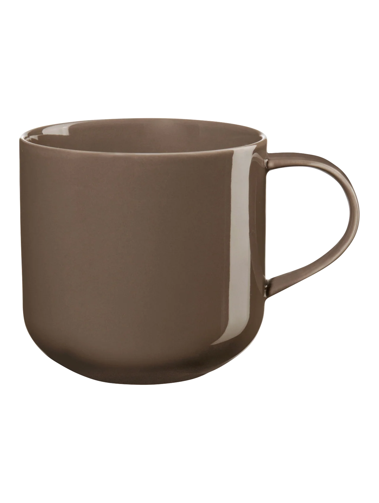 COPPA KAORI MUG, D.9.2CM, H.9.5CM, 0.4L, BROWN, PORCELAIN