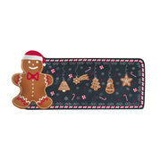 GINGERBREAD SERVĒJAMAIS ŠĶĪVIS 36X16 CM, PORCELĀNS