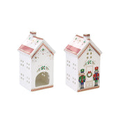 NUTCRACKERS SVEČTURIS 6,5X6,5X14,5 CM, PORCELĀNS
