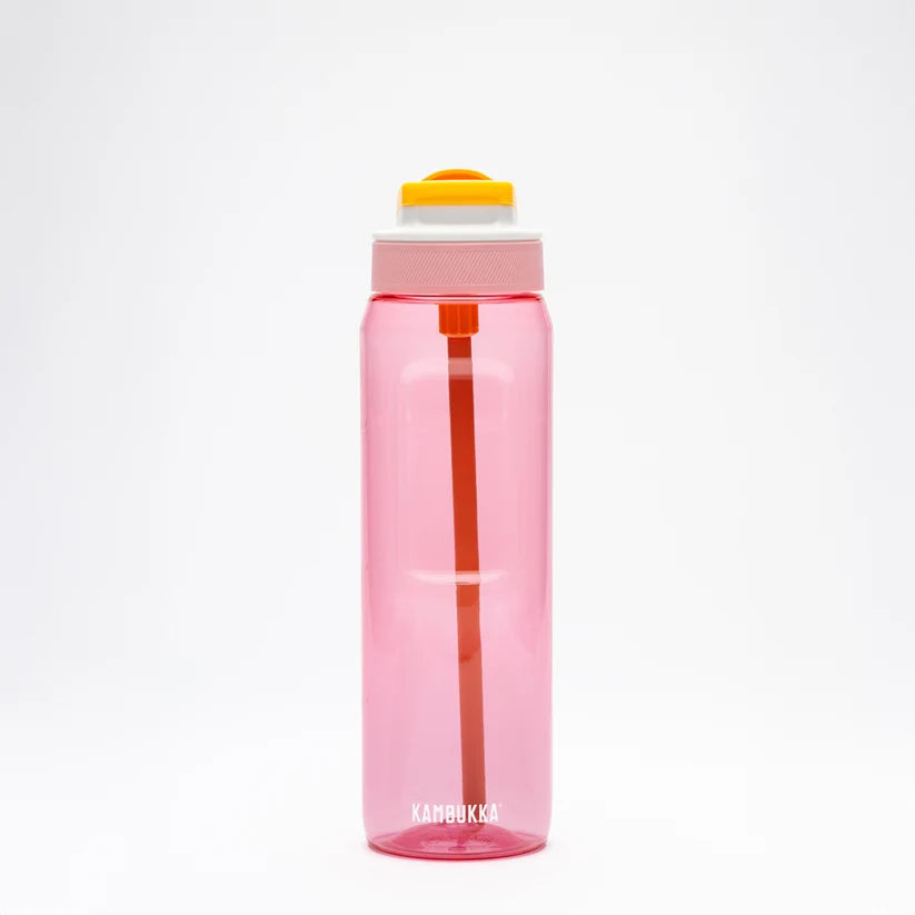LAGOON ŪDENS PUDELE 1L , ROZĀ, TRITAN PLASTMASA