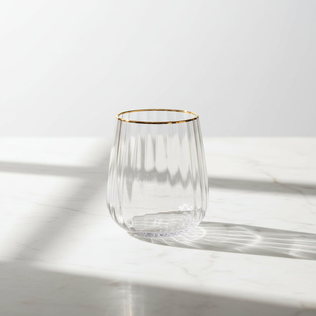 TRANSPARENT ŪDENS GLĀZES KOMPL. 2GAB. 500 ML., STIKLS