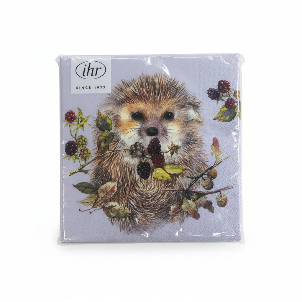 FOREST HEDGEHOG SALVETES 33 X33 CM 20GAB, PAPĪRS
