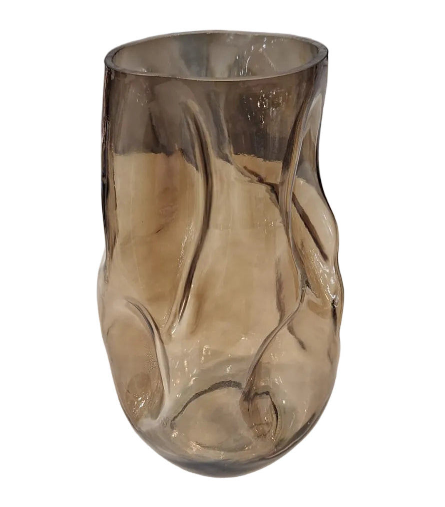 LOJIN VĀZE STIKLA  H 26 cm