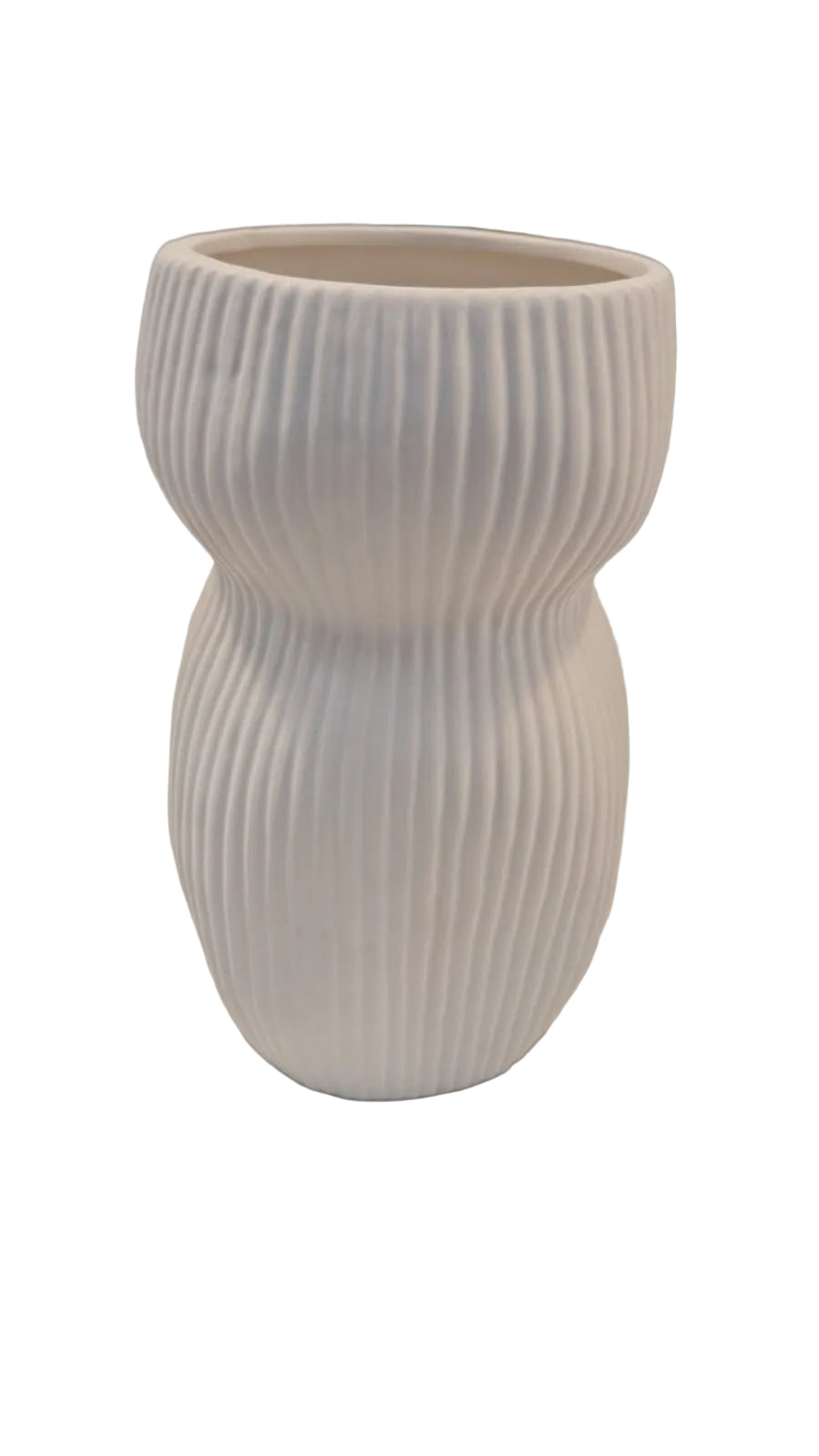 NANCY VĀZE,  26,00 cm, MATĒTA , KERAMIKA