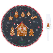 GINGERBREAD KŪKU ŠĶĪVIS AR LĀPSTIŅU 32 CM, PORCELĀNS