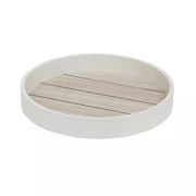 TÖNNING TRAY ROUND D30CM, WHITE, WOOD MDF (7400900)
