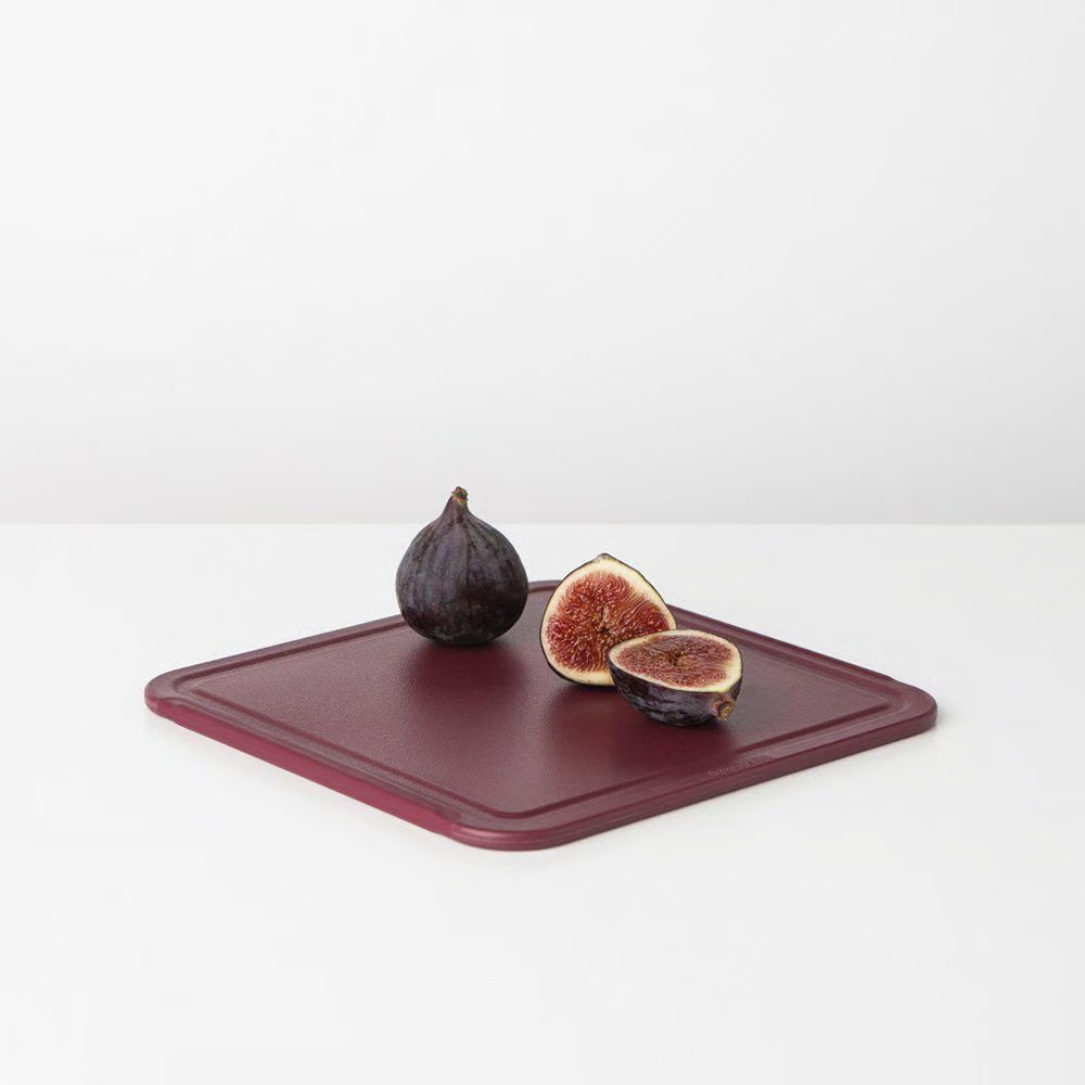 DĒLĪTIS 25 X 25, H 0,9 CM, BAKLAŽĀNU SARKANS, PLASTMASA
