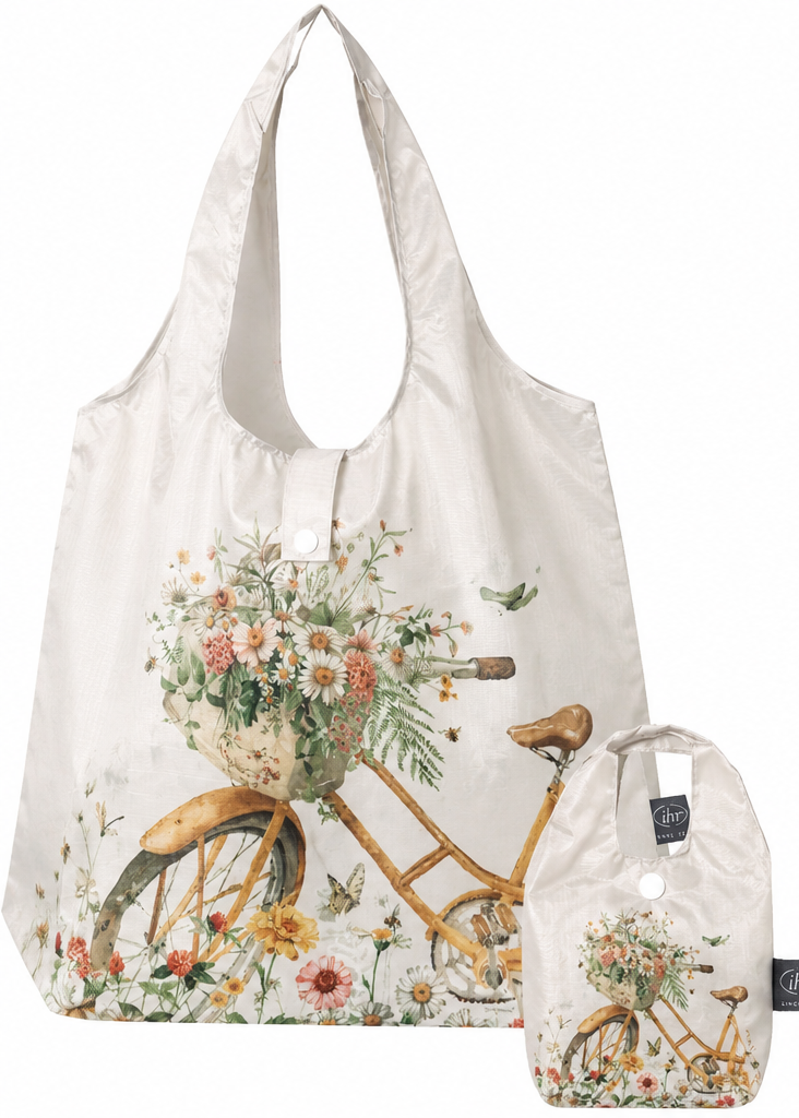 FLOWER BIKE IEPIRKUMU SOMA 43x10x58CM, LĪDZ 15KG, POLIESTERS