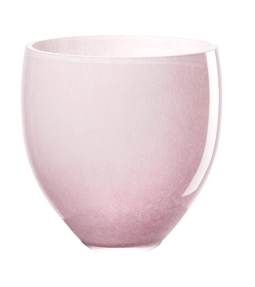 OLIVEIRA VĀZE H19CM, D18.5CM, ROZĀ