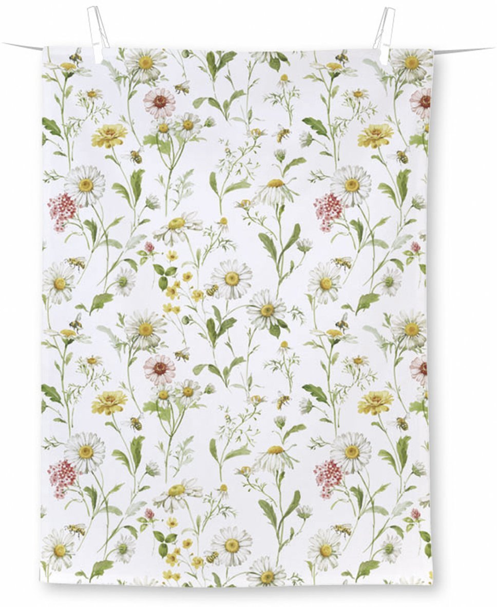 WILDFLOWER AND BUTTERFLY VIRTUVES DVIELIS 50x70CM, KOKVILNA