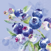 BLUEBERRY FRUITS SALVETES 33X33 CM 20GAB, PAPĪRS