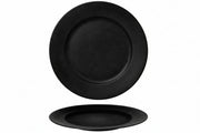 FINE PLUS SATIIN TALDRIK 16CM, MUST, PORTSELAN**