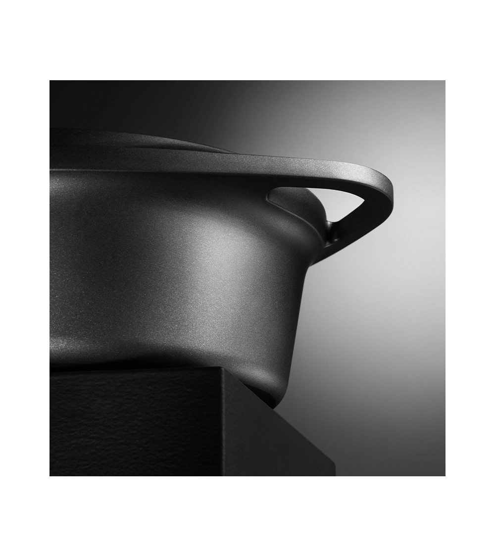 FUSIONI KATLS AR VĀKU 28CM, 6,2L, MELNS