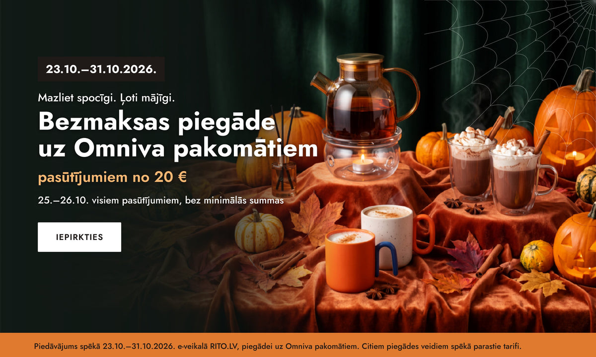 Bezmaksas piegāde uz Omniva pakomātiem 23.–31.10.