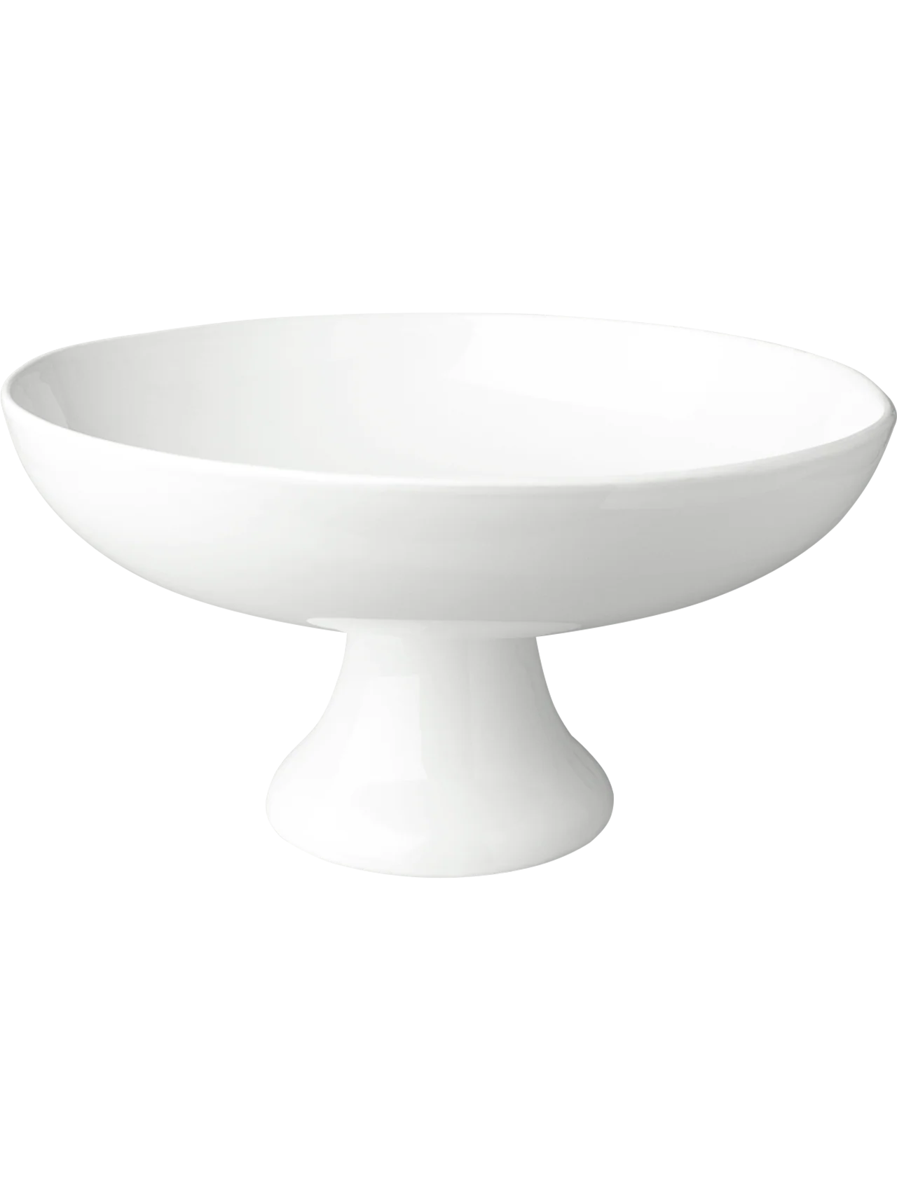 GRANDE BĻODA UZ KĀJAS, D.33CM, H.17 CM, PORCELĀNS