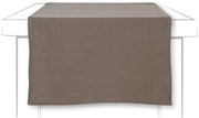 LINEN UNI GALDA CELIŅŠ 45x150CM, BRŪNS, LINS
