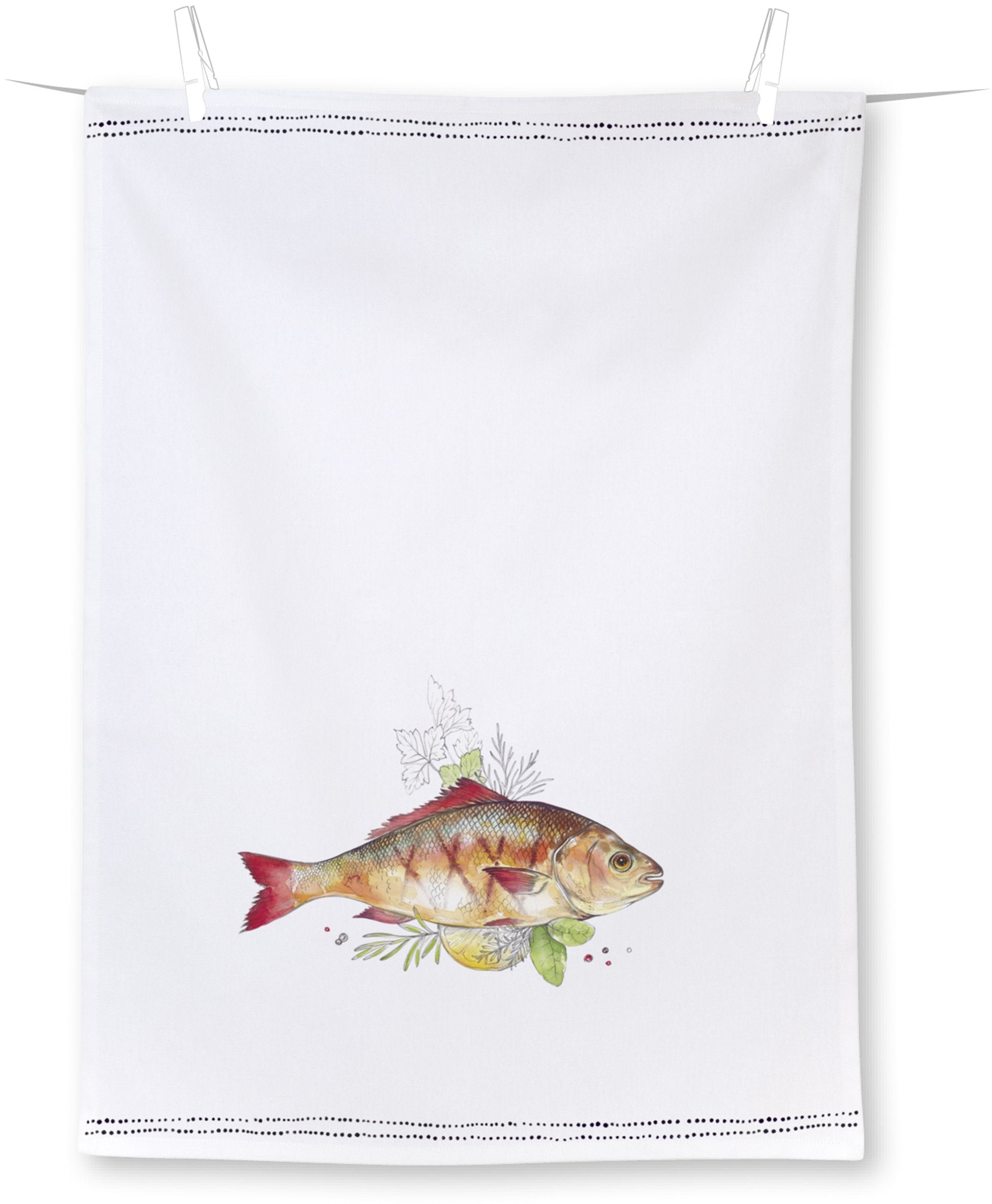GRILLED FISH VIRTUVES DVIELIS 50x70CM, KOKVILNA