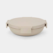 MAKE&TAKE PUSDIENU BĻODA 1 L ,21,5 X 21,5 H 6 CM, BĒŠA, PLASTMASA