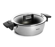 CONCEPT NERŪSĒJOŠĀ TĒRAUDA SAUTĒJAMAIS KATLS AR VĀKU, 24CM, 3.6L, INDUKCIJAI