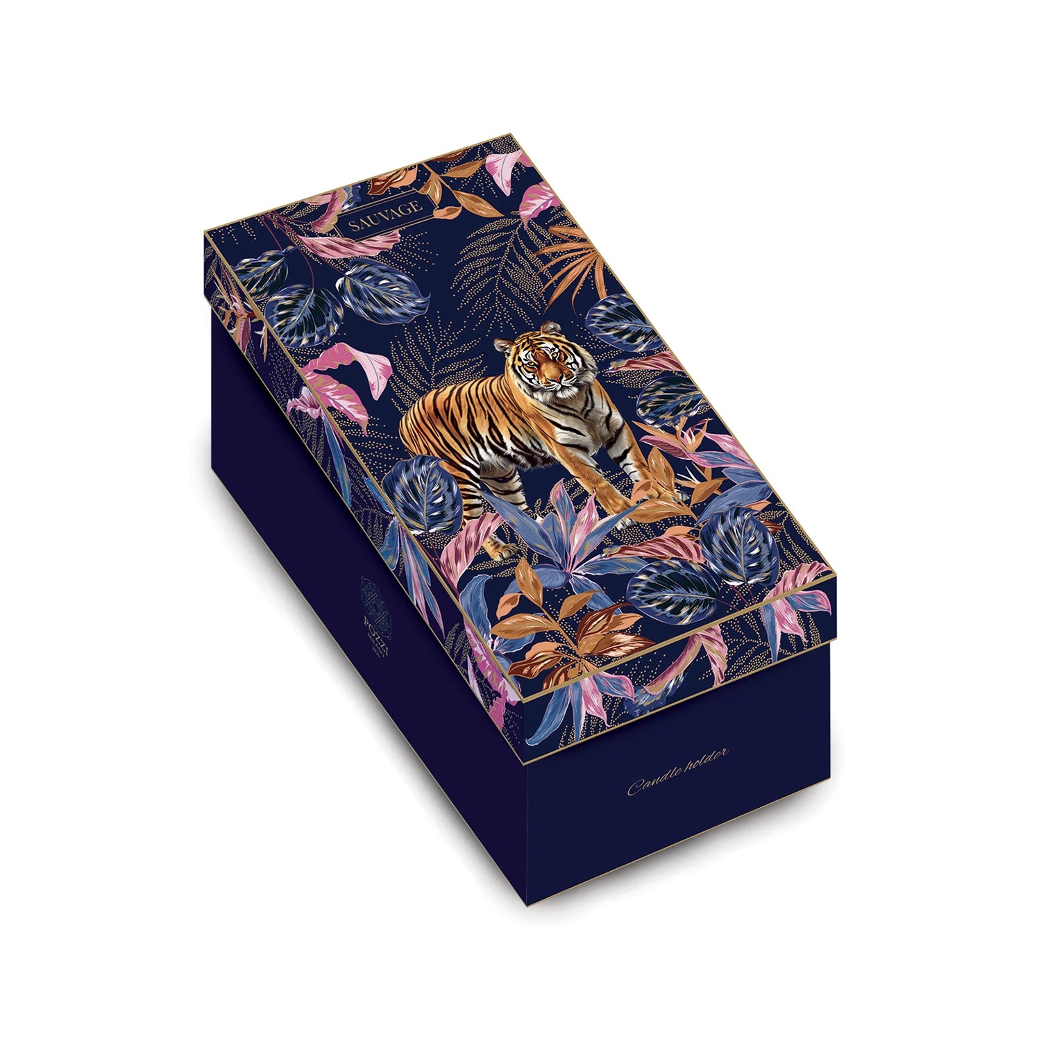SAUVAGE TIGER AROMĀTISKĀ SVECE PORCELĀNA TRAUKĀ