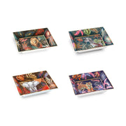 SAUVAGE TRAUCIŅU KOMPL. 19,5 X 15,5 CM, 4 ASSORTĒTI DIZAINI, PORCELĀNS