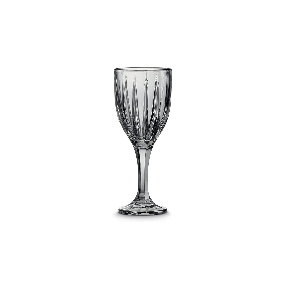 SMOKE GREY RIEVOTAS GLĀZES 320ML, KOMPL. 2GAB., DŪMAKAINI PELĒKAS, STIKLS
