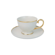 PRIMA GOLD TASE UZ KĀJAS 220ML, AR APAKŠTASI 16CM