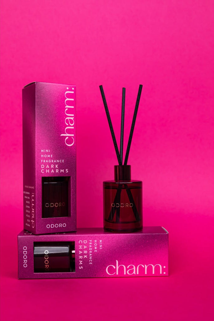 ODORO MINI ROOM AROMA DIFFUSER DARK CHARMS, 30ML