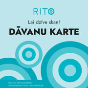 RITO internetveikala dāvanu karte