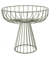 GROZS AUGĻIEM UZ KĀJAS, 30 CM, ZAĻŠ, METĀLS