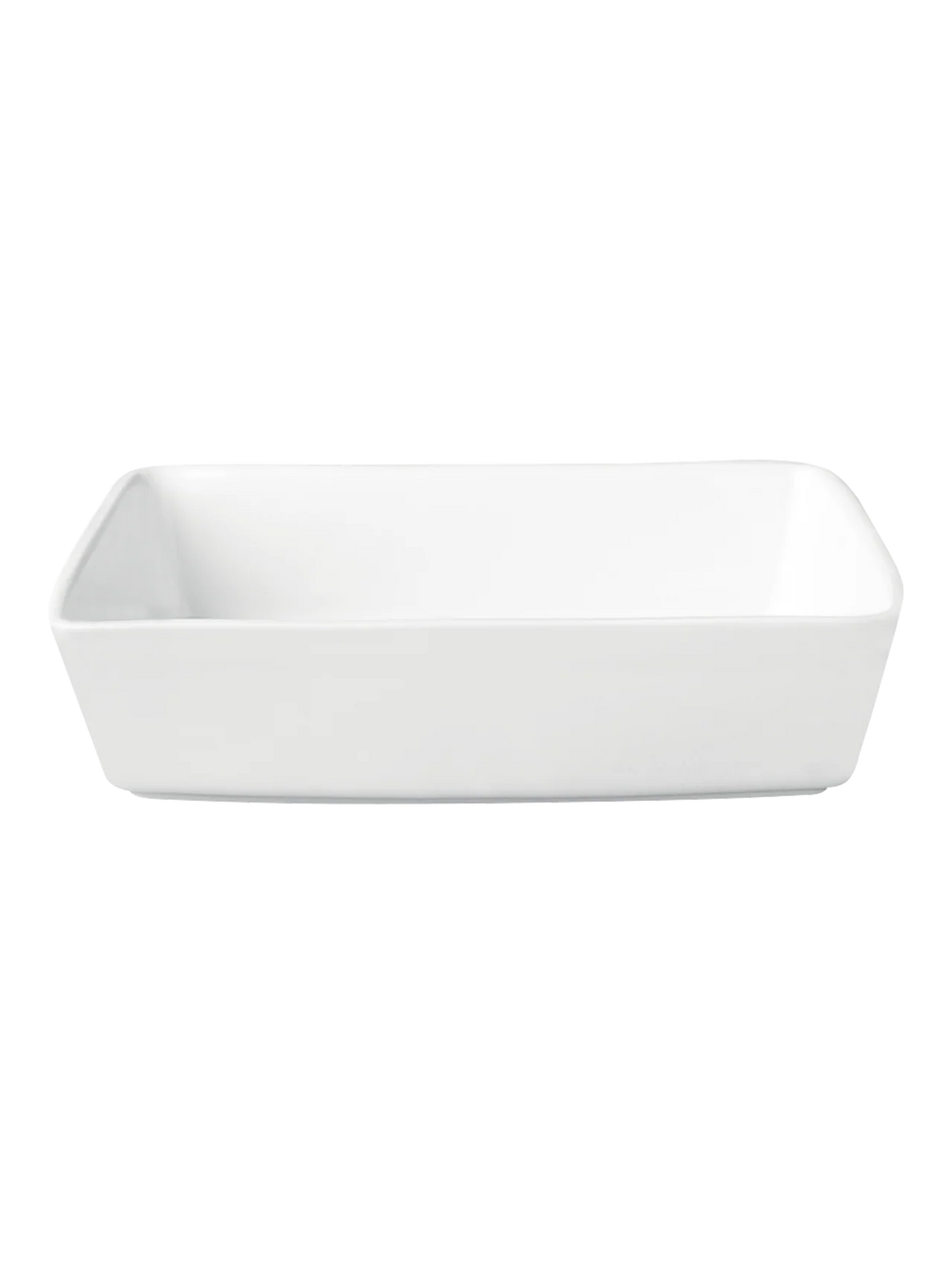 GRANDE CEPAMTRAUKS 27,5X18,5 CM, H6,5 CM , BALTS, KERAMIKA