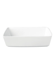 GRANDE CEPAMTRAUKS 27,5X18,5 CM, H6,5 CM , BALTS, KERAMIKA