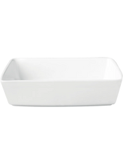 GRANDE CEPAMTRAUKS 35X26 CM, H7,5 CM , BALTS, KERAMIKA