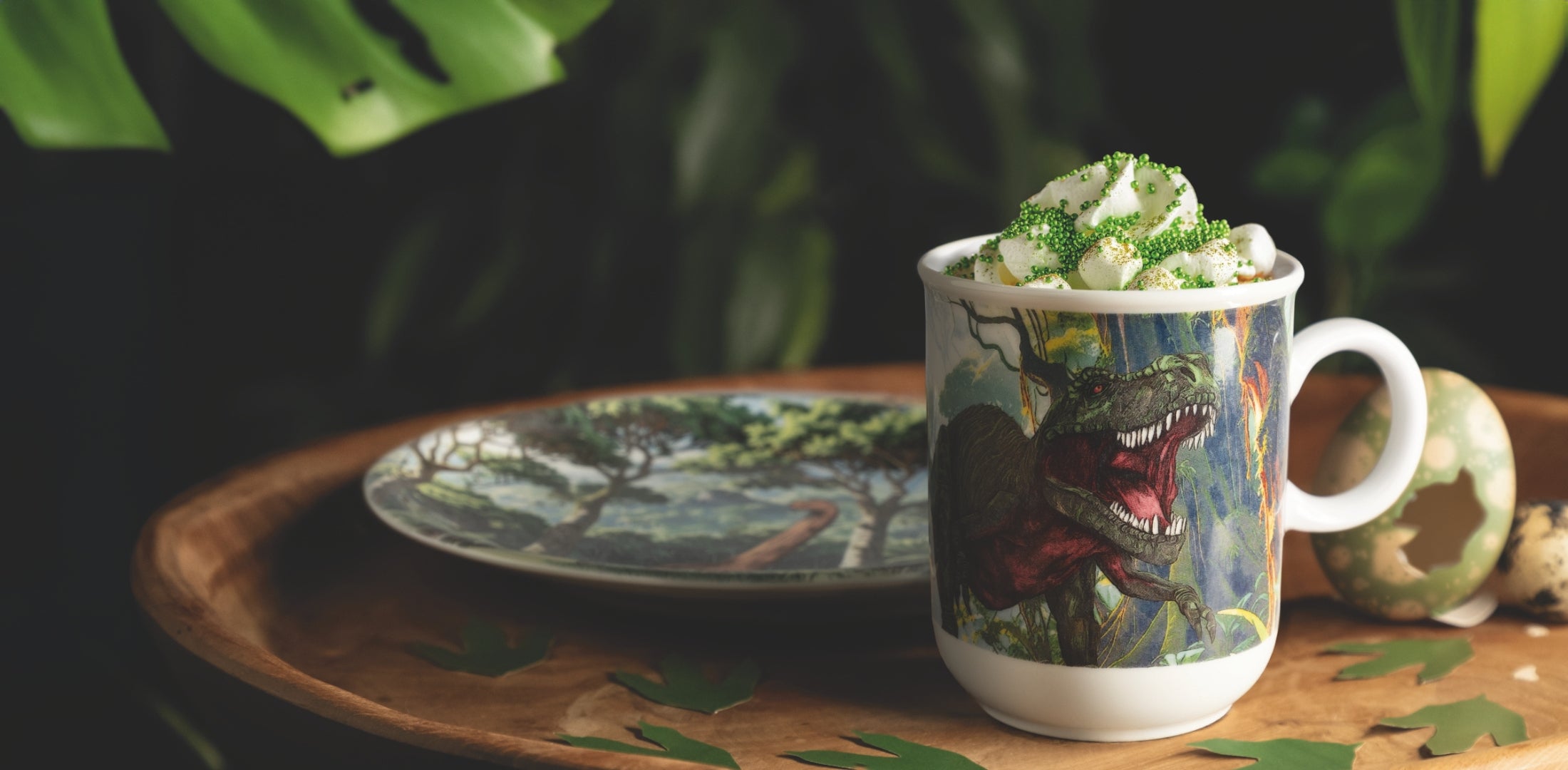 COMPACT TRAUKU KOMPL.DINO BĒRNIEM 3PR,  PORCELĀNS